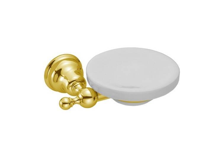 Мыльница настенная Cisal Croisette золото 402201HDO