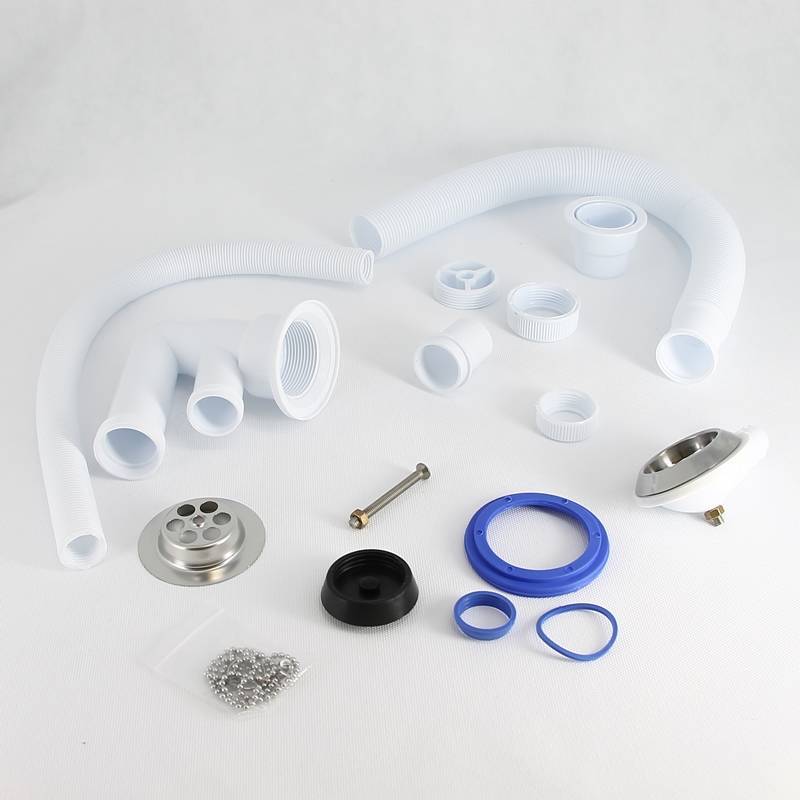 Слив-перелив для ванны Wirquin Элит 1 1/2 x 50/40 мм с нержавеющей чашкой D70 мм 30980652