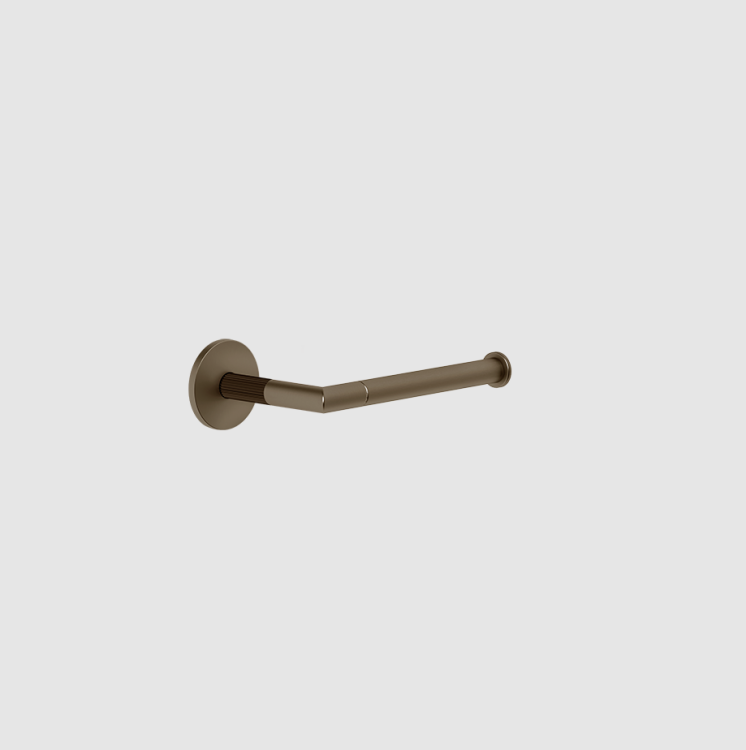 Бумагодержатель Gessi Ingranaggio настенный Coffee Bronze Brushed PVD 63855-761