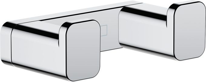 Крючок для полотенец двойной Hansgrohe AddStoris Хром 41755000