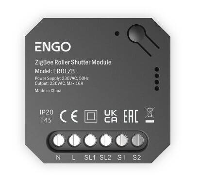 Реле 2-канальное ENGO Controls ZigBee EROLZB