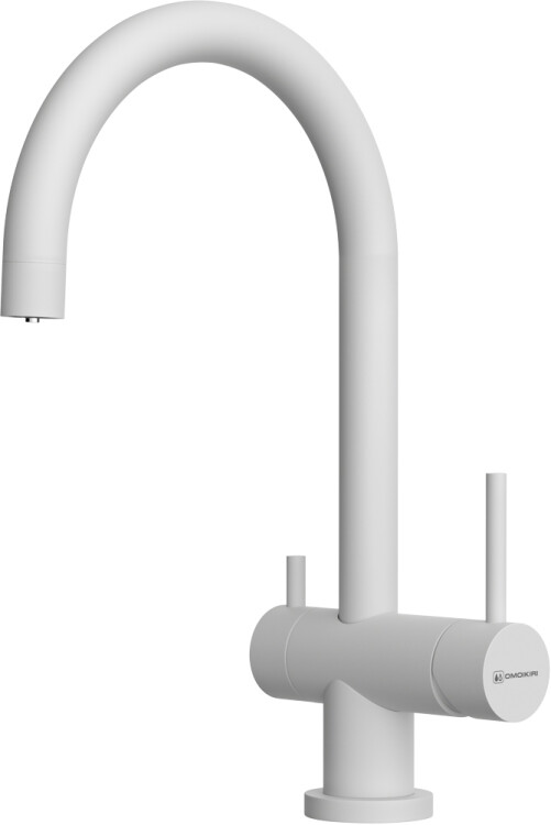 Смеситель для кухни OMOIKIRI Yamada-P белый 4974227