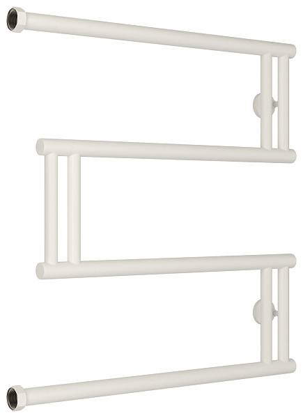 Полотенцесушитель водяной Сунержа High-Tech 600x600 мм матовый белый 30-4050-6060