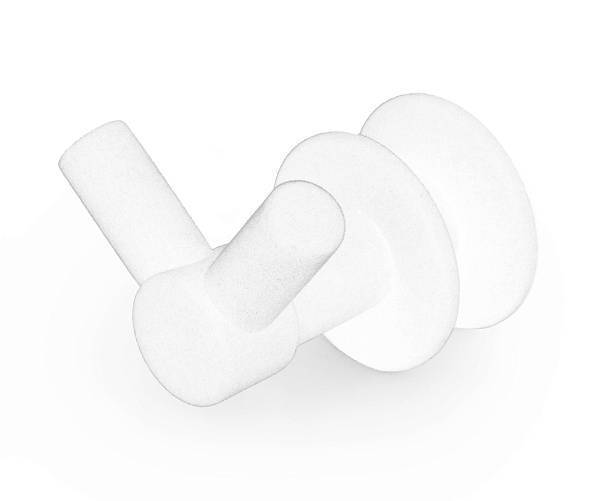 Вешалка для дизайн-радиатора Сунержа Виктория флок молочный 54-2010-0002