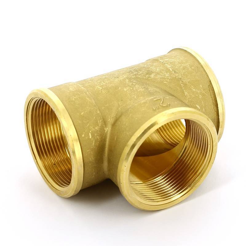 Тройник латунный Tiemme 2 ВР 1500120