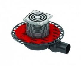 Трап для душа TECEdrainpoint S 252x280x166 мм нержавеющая сталь 3601100