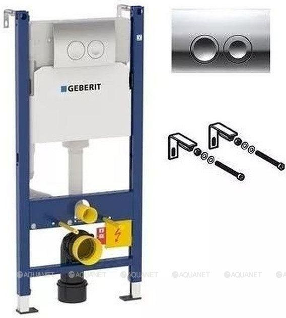Инсталляция Geberit Duofix Delta 112 см с клавишей Delta21 458.124.21.1