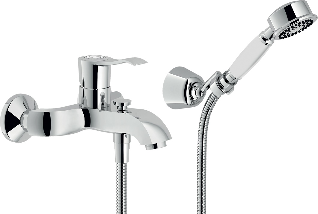 Смеситель для ванны TopZero Sofi с душевым набором SI98110CR