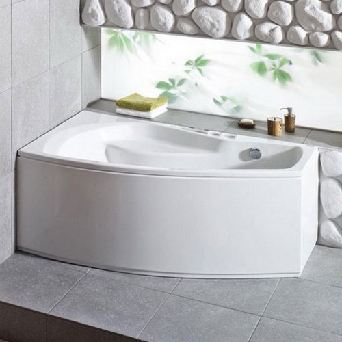 Ванна акриловая асимметричная Triton Майорка XL 160х95 см левосторонняя белая 1.WH11.1.991