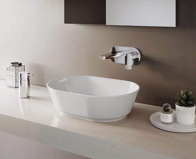 Раковина-чаша VitrA Geo 55 см белая 7427B003-0012