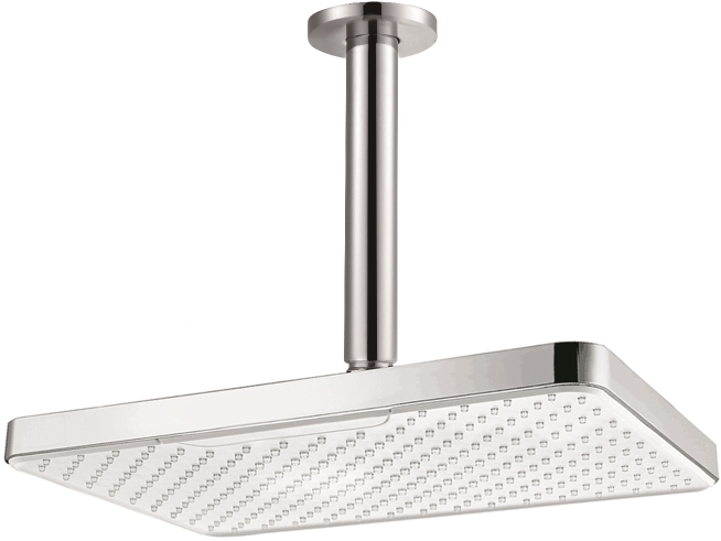 Верхний душ Aquanet AQ2071CR прямоугольный потолочный 305х205х25 мм хром AQ2071CR