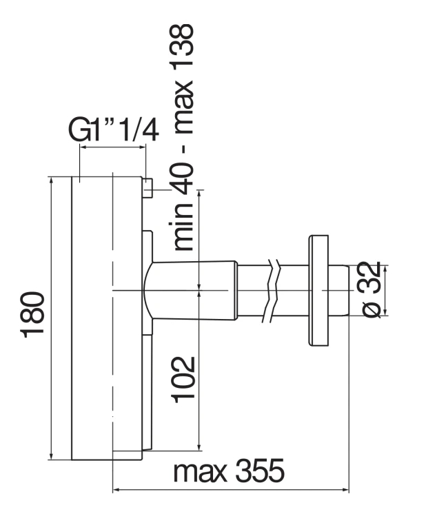 Сифон Avenue матовый черный AV00107/10BM