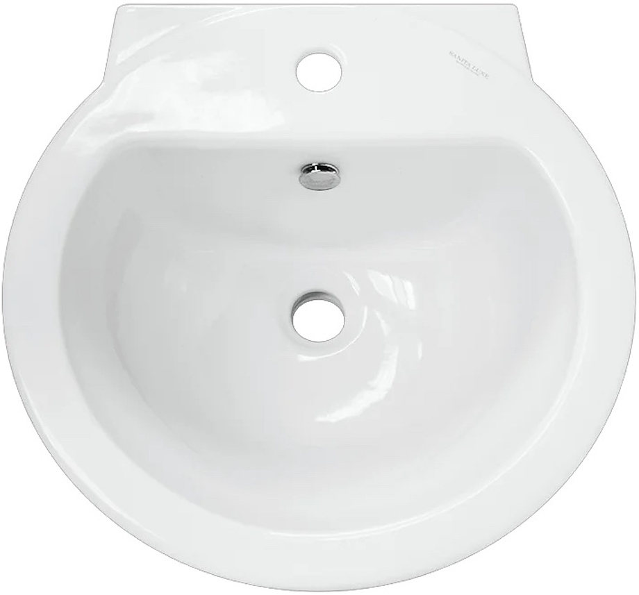 Умывальник пьедестальный ArtCeram Art 50 см белый WB.PD/Art/50-C/WHT.G/S1