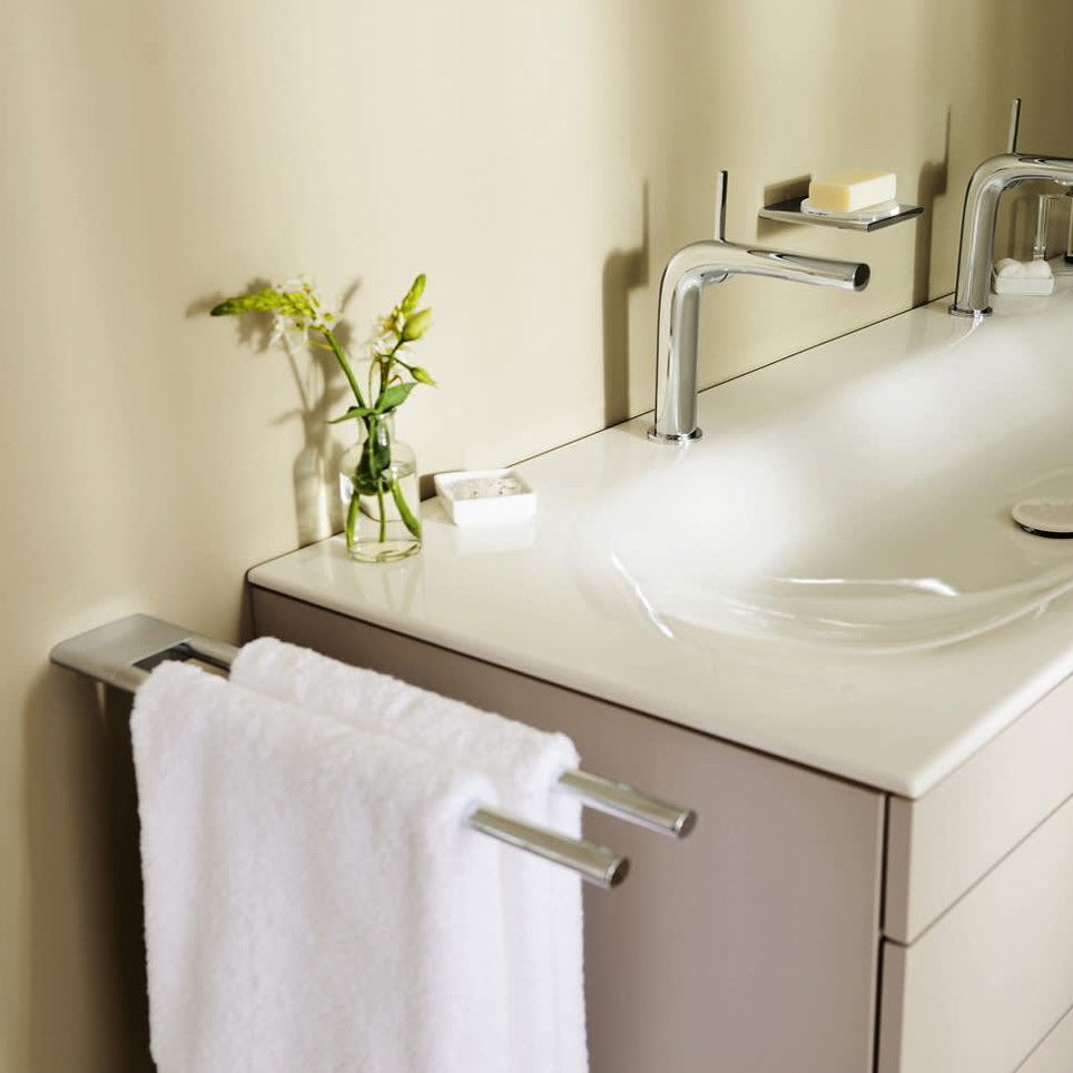 Полотенцедержатель двойной KEUCO EDITION 400 340 мм хром 11519010000