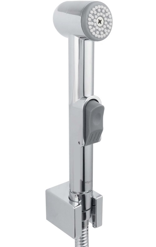 Гигиенический душ со шлангом 125 см и держателем Aquanet хром AQ2050CR