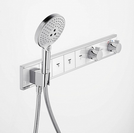 Комплект термостатического смесителя для душа Hansgrohe RainSelect 15357000/15312180 15357000S