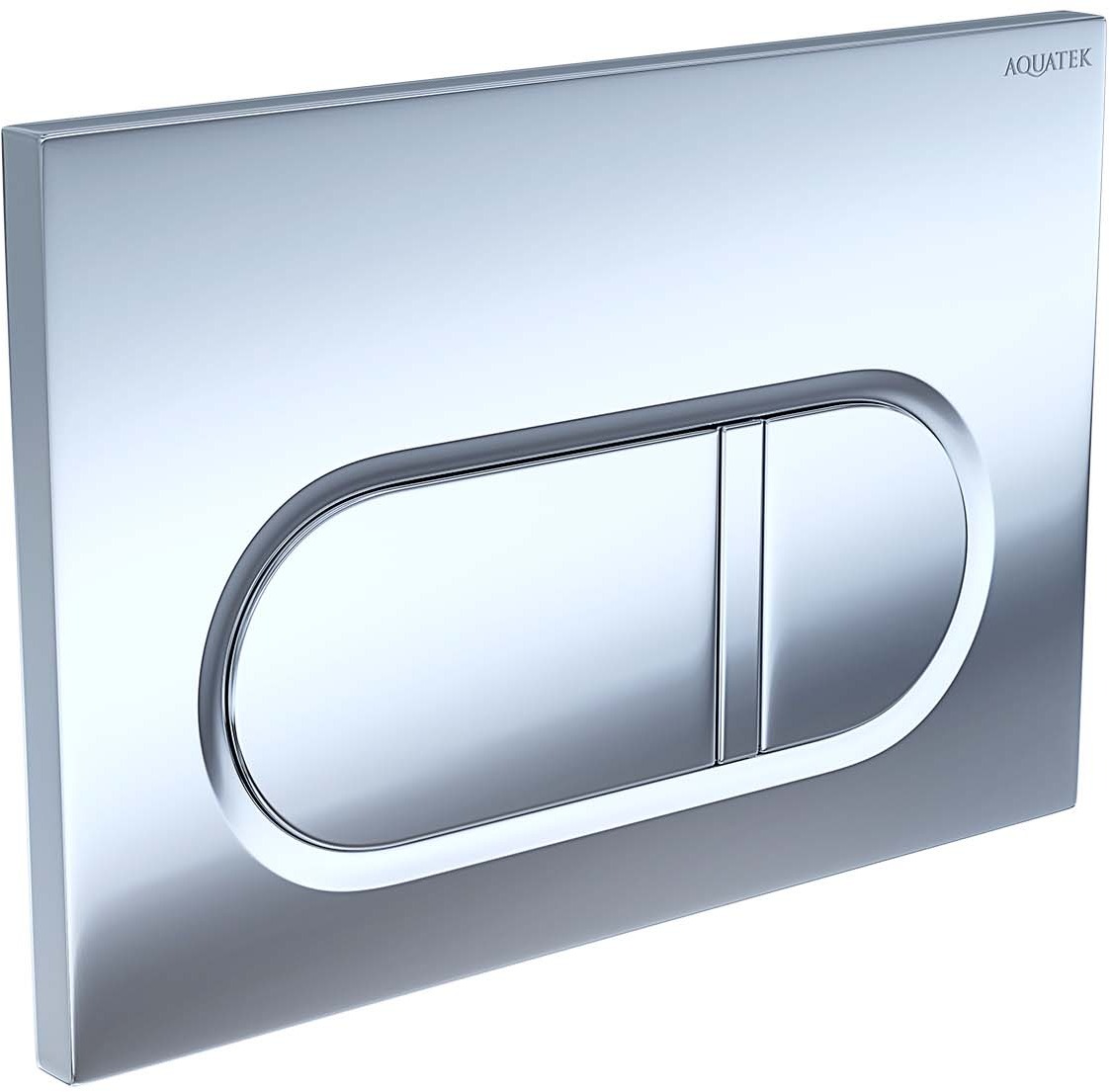 Панель смыва Kordi KDI-0000043 хром глянец прямоугольные кнопки KDI-0000043