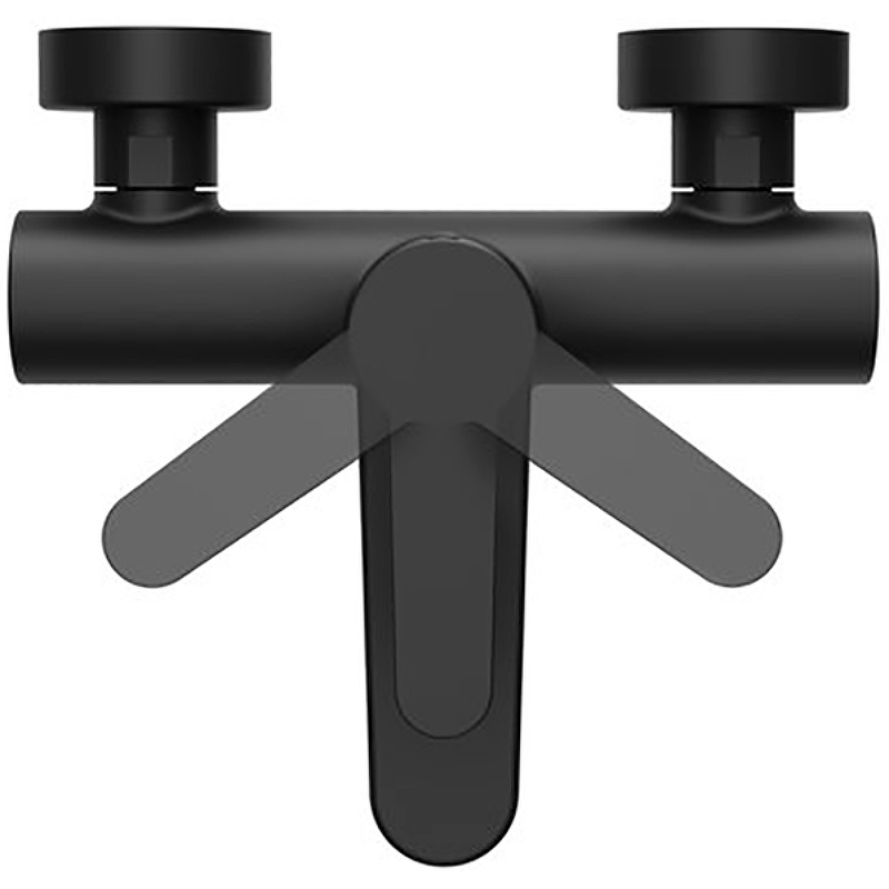 Смеситель для ванны RAVAK Puri PU 022.20/150 черный X070185