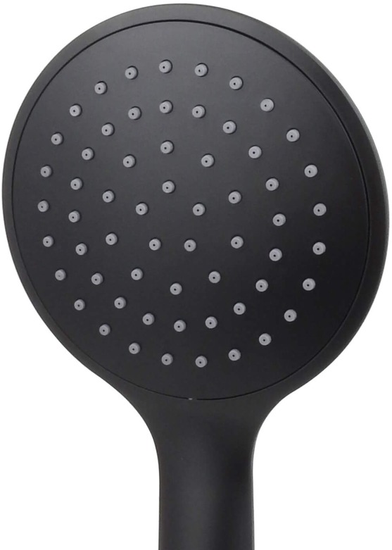 Ручной душ Aquatek Вега 1 режим матовый черный AQ2001MB