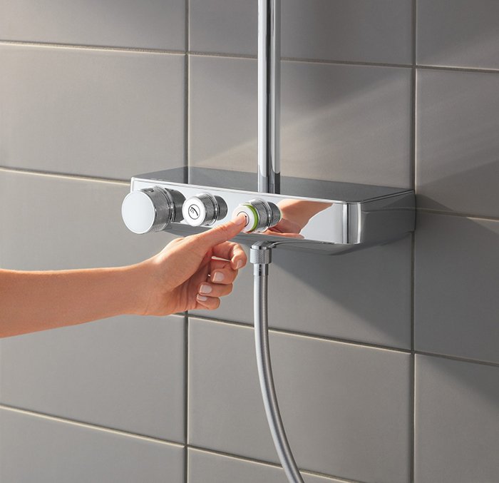 Душевая система с термостатом GROHE Euphoria SmartControl 260 MONO хром 26509000