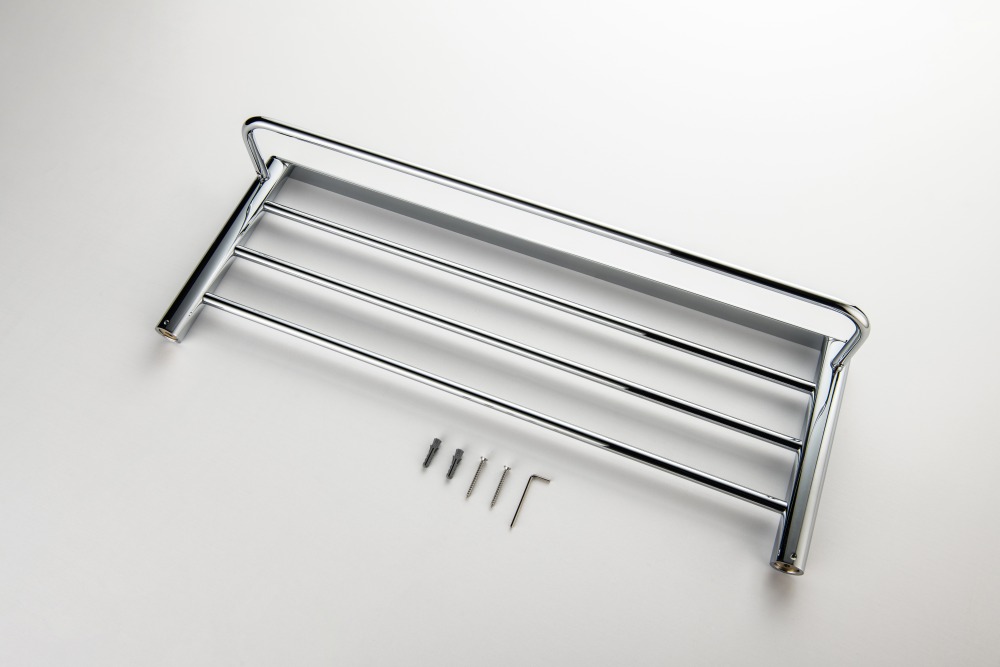 Полка для полотенец Aquatek Лира хром AQ4415CR