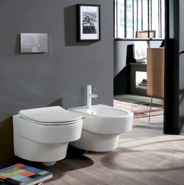 Чаша подвесного унитаза Jacob Delafon Odeon Rive Gauche 54х36 см EDR102-00