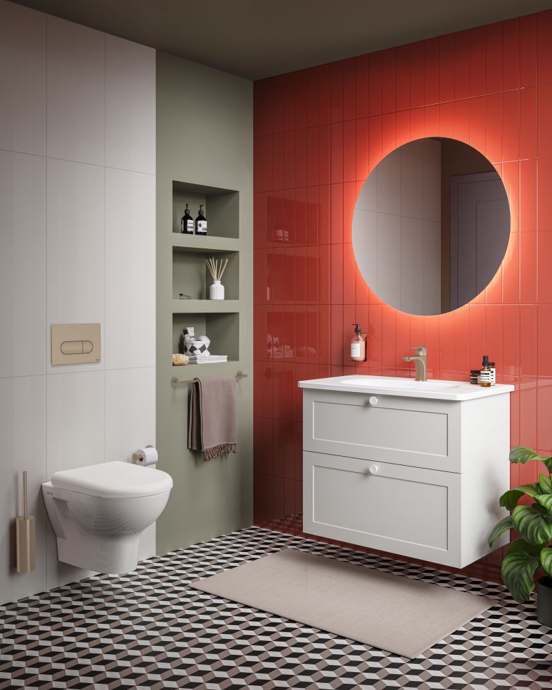 Панель смыва VitrA Root Round никель 740-2295