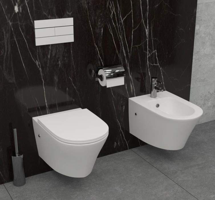 Биде подвесное Jacob Delafon Rodin белый EMJ0002-00