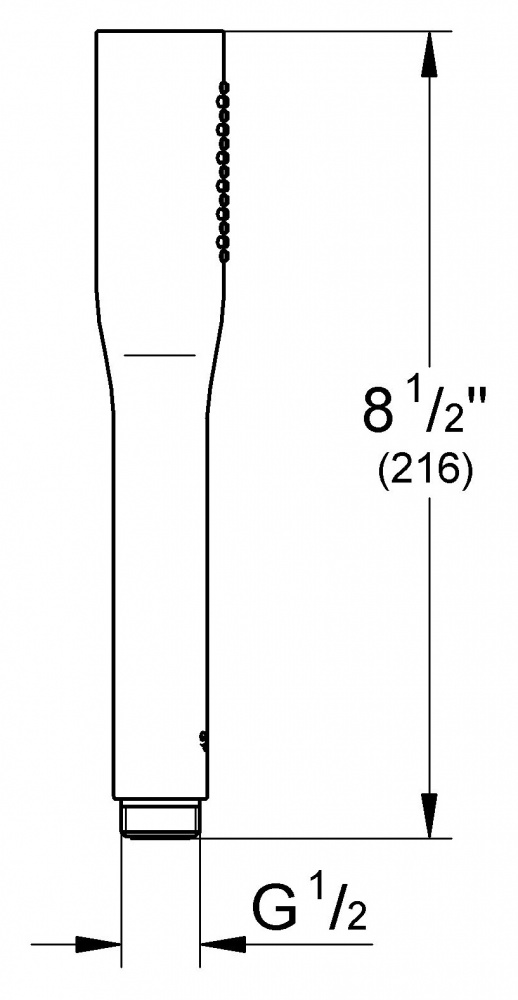 Ручной душ GROHE Euphoria Cosmopolitan 50 хром 27400000
