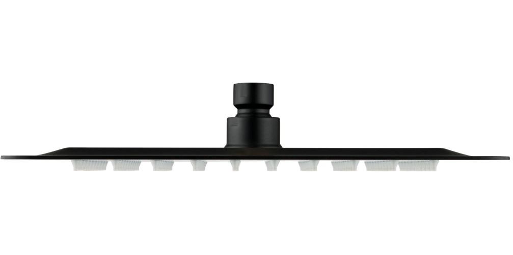 Верхний душ Aquanet AQ2072MB квадратный 250х250х2 мм матовый черный AQ2072MB