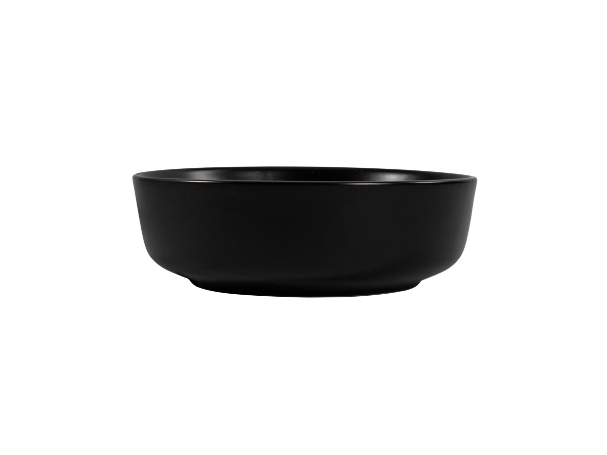 Раковина накладная Aquanet Европа 415x415x135 мм матовый черный AQ5558-MB