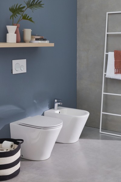 Унитаз приставной Jacob Delafon Rodin+ со стандартным ободом EDAA102-00