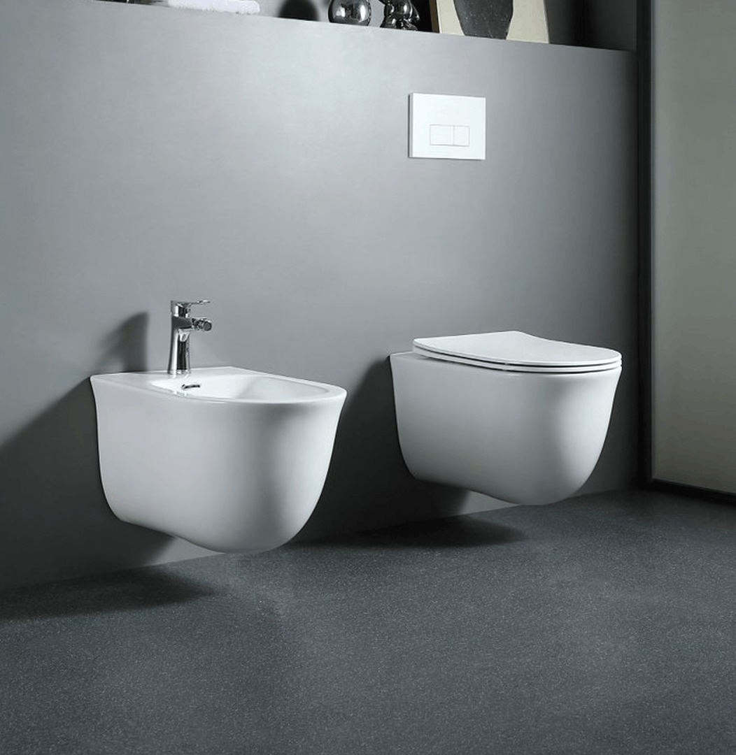 Биде подвесное Aquanet Классик 490x365x340 мм AQ1161-00