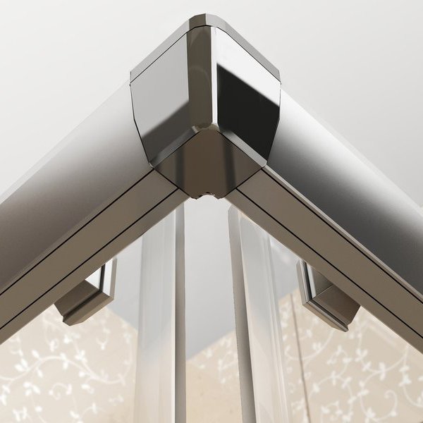 Душевая дверь RAVAK Blix BLRV2K-90 блестящий Transparent 1XV70C00Z1