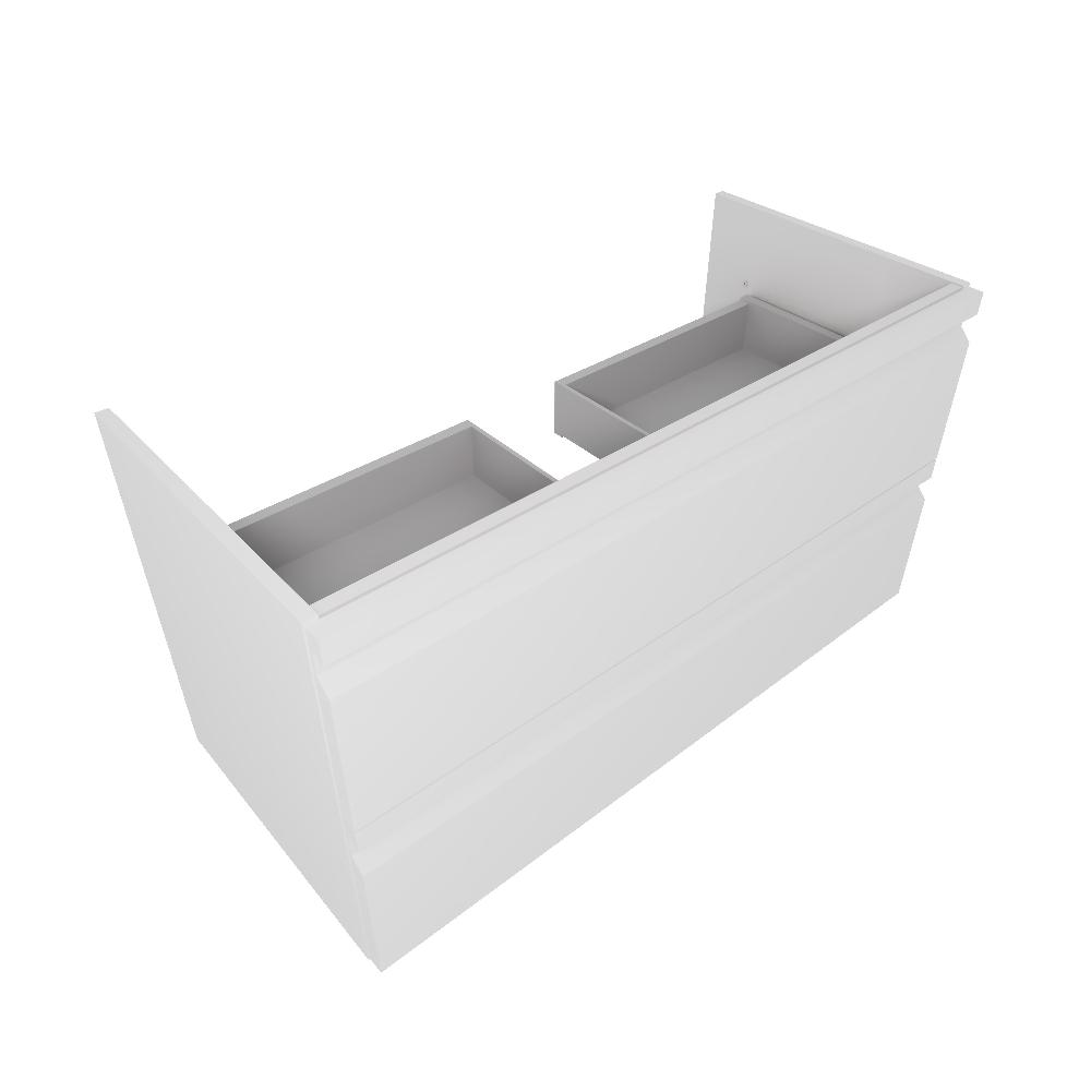 Комплект мебели для ванной AQUATON ВЕГА 100 с раковиной AQ4100-00 белый матовый AQ77100-MW