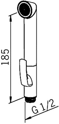Душевой комплект для биде Oras Optima Bidetta 272040