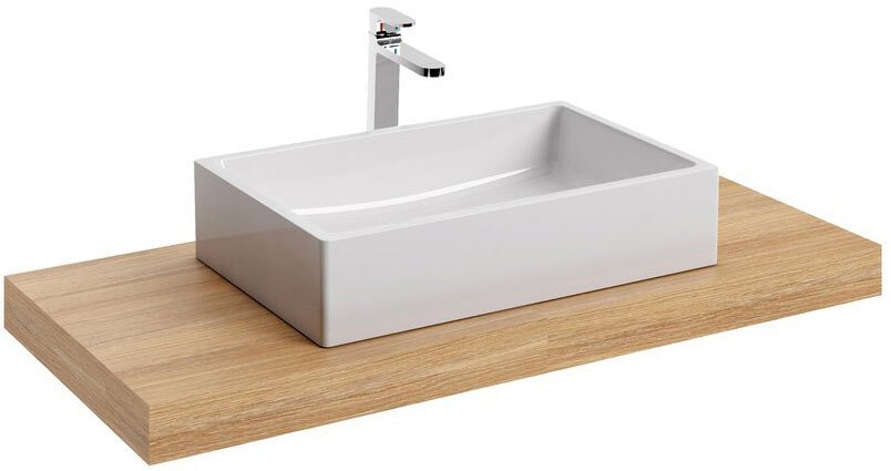Умывальник RAVAK Formy 01 600 600x390 мм белый без перелива XJL01260000