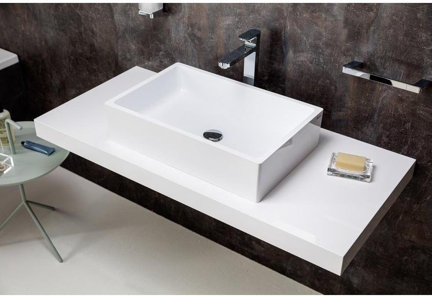Умывальник RAVAK Formy 01 600 600x390 мм белый без перелива XJL01260000
