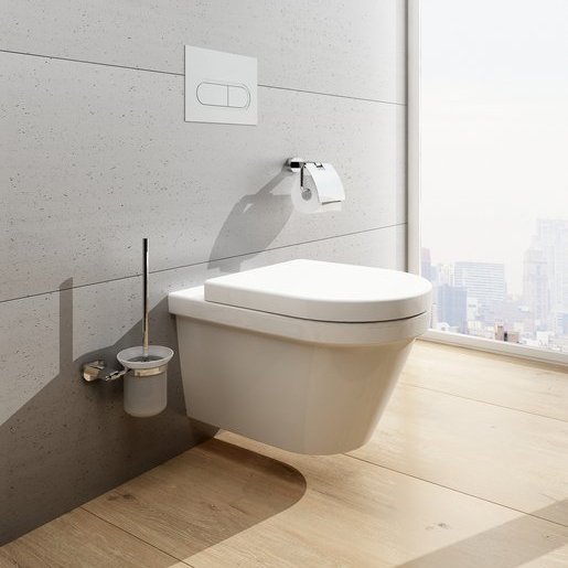 Держатель для туалетной щетки RAVAK Chrome CR 410.00 стекло X07P196