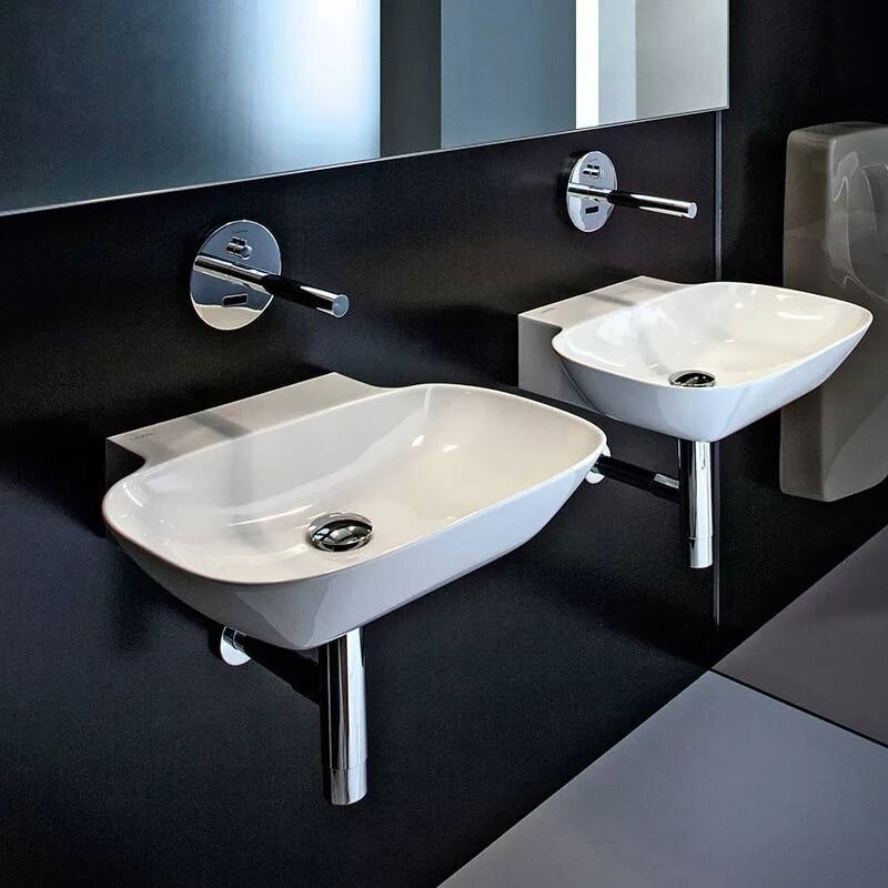 Раковина Laufen Ino 450х410х120 мм SaphirKeramik 8.1530.1.000.104.1