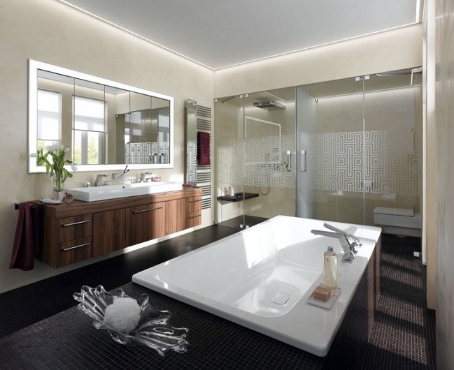 Ванна стальная Kaldewei Asymmetric Duo мод. 744 190x100 см Easy-Clean белая 274400013001