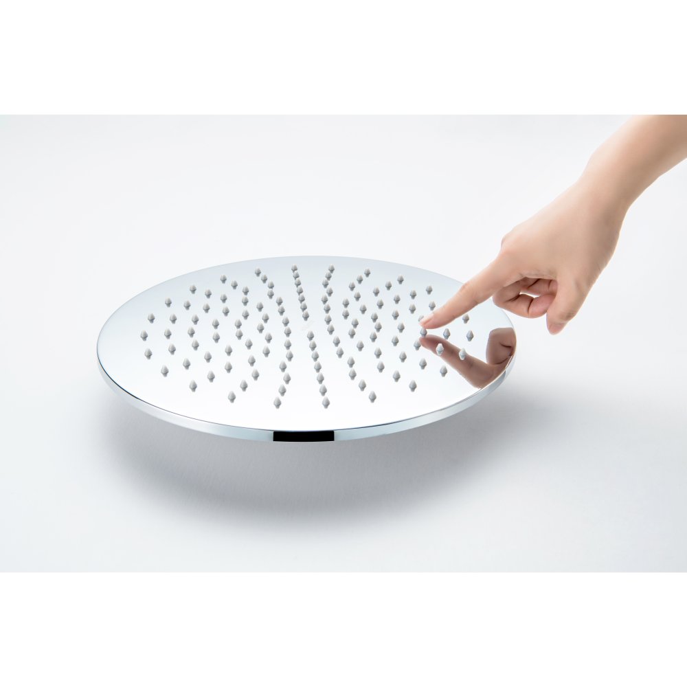 Верхний душ Aquanet AQ2079CR круглый 300х7 мм хром AQ2079CR