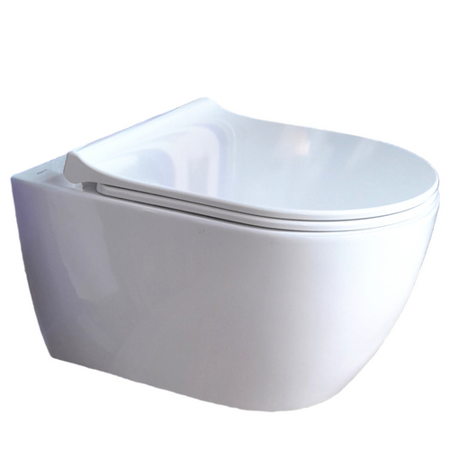 Комплект инсталляции 4 в 1 AQUATEK Поларис (рама INS-0000012, унитаз AQ0700-01, сиденье soft-close, кнопка KDI-0000034) ПОЛАРИС-01-034