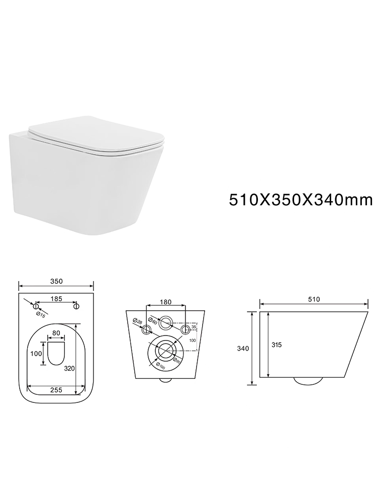 Комплект инсталляции 4 в 1 Aquatek Либра T-TDI002 рама Standard INS-0000018 и унитаз AQ1505T-00 T-TDI002