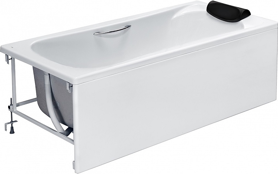 Монтажный комплект для ванны Roca BeCool 170x80 см с ручками и сливом-переливом ZRU9302853