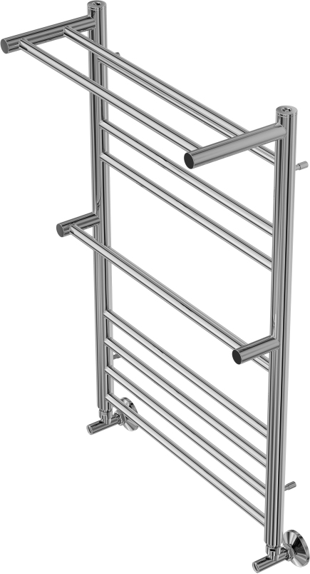 Полотенцесушитель водяной Aquatek Альфа П10 500х800 мм хром AQ RRP1080CH