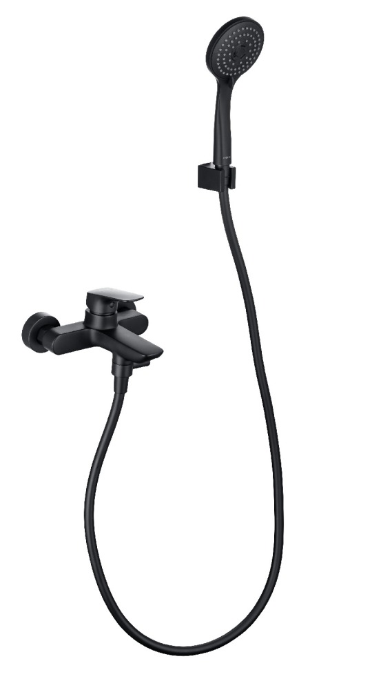 Смеситель для ванны Aquanet Vega матовый черный AQ1040MB