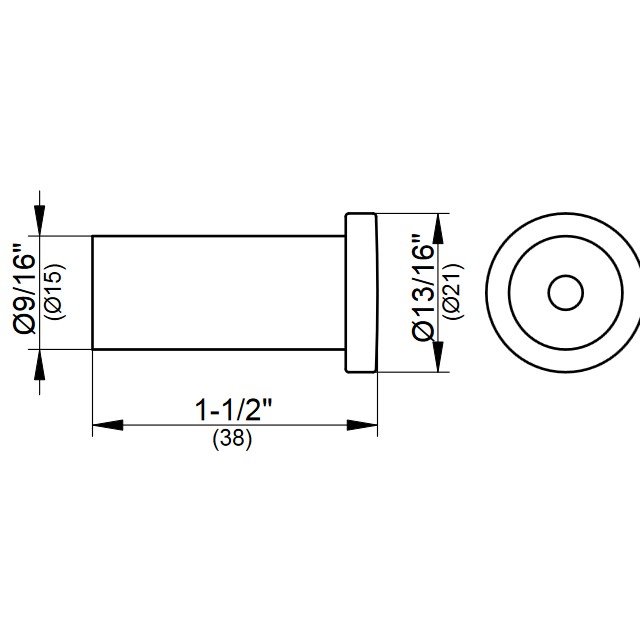 Крючок для полотенца KEUCO PLAN черный матовый 14916370000