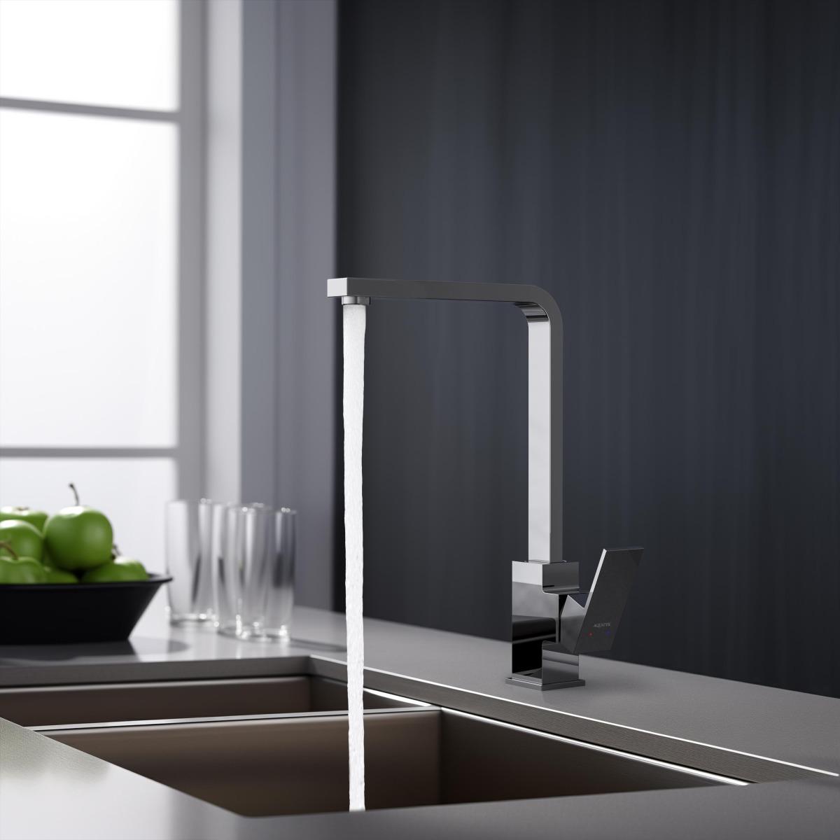 Смеситель для кухни Aquanet ЛИБРА AQ1680CR