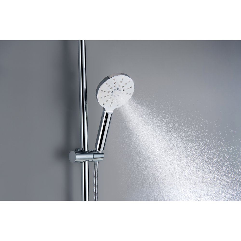 Душевая система со смесителем для ванны Aquanet Бетта 220 мм хром AQ2140CR
